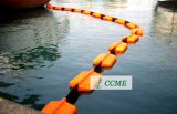 Inflatable PVC Oil Spill Containment Boom Rubber Oil Boom